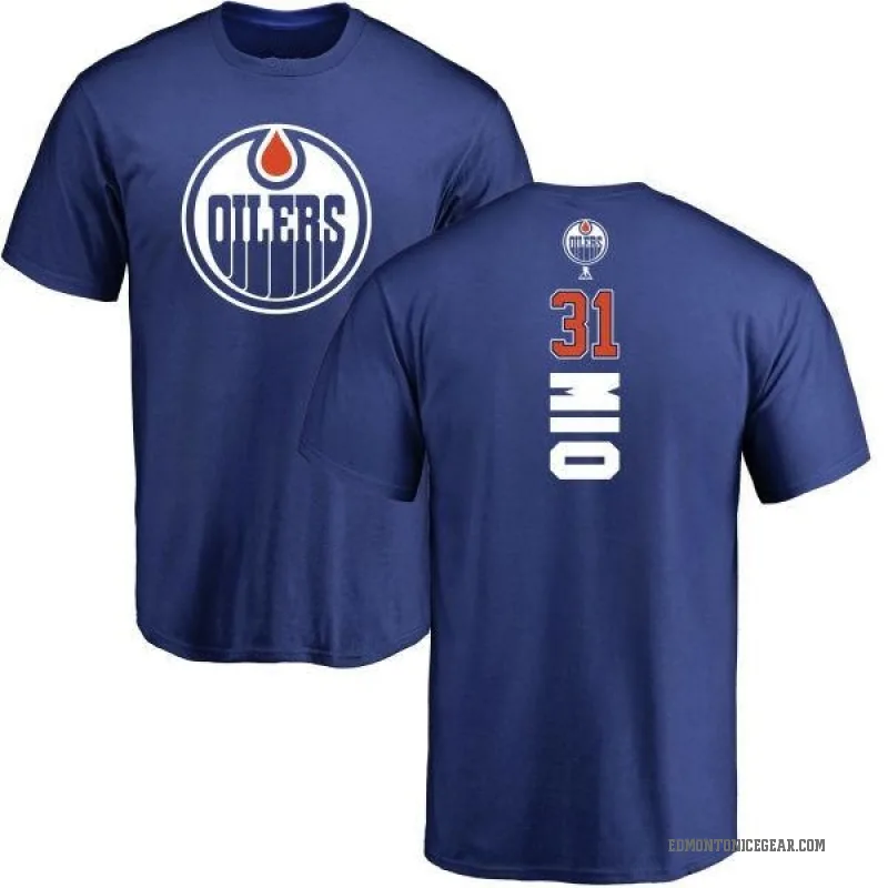 Eddie Mio Men's Royal Edmonton Oilers Backer T-Shirt -