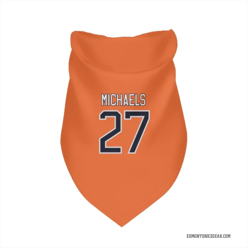 Owen Michaels  Orange Edmonton Oilers  Cat & Dog Pet Bandana